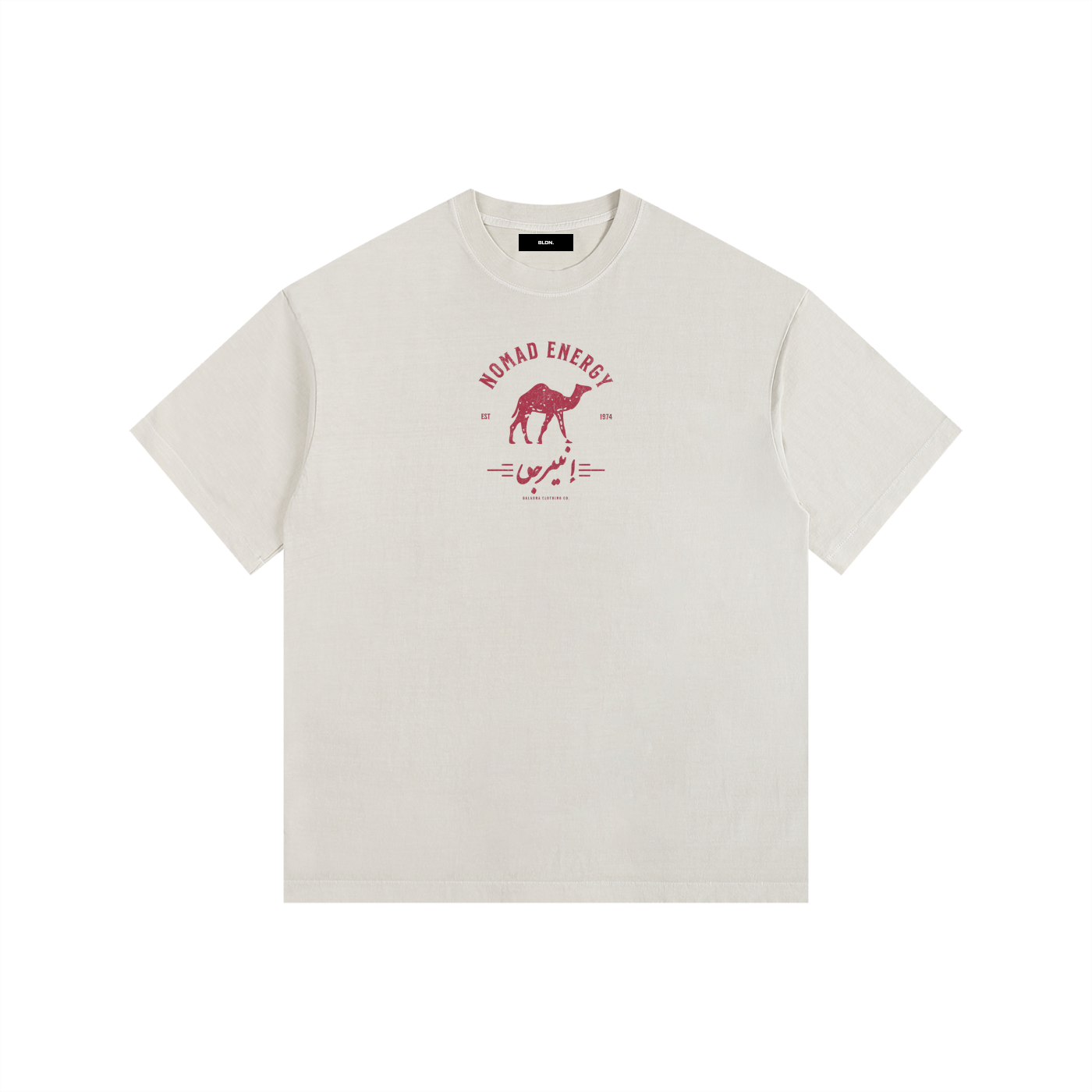 Nomad Energy (إنيرجي)— Vintage Washed T-Shirt