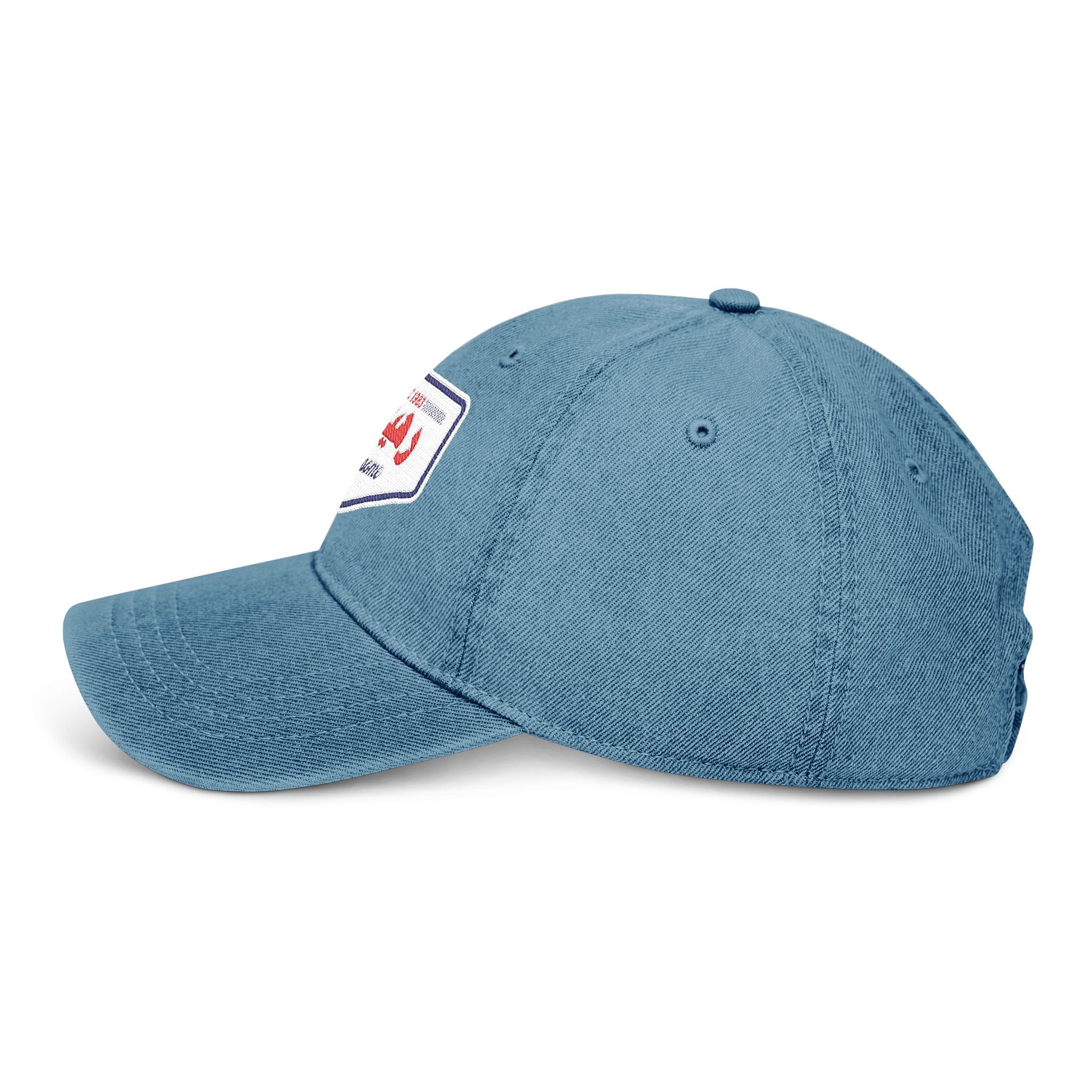 "رهيب" Unstructured Denim hat