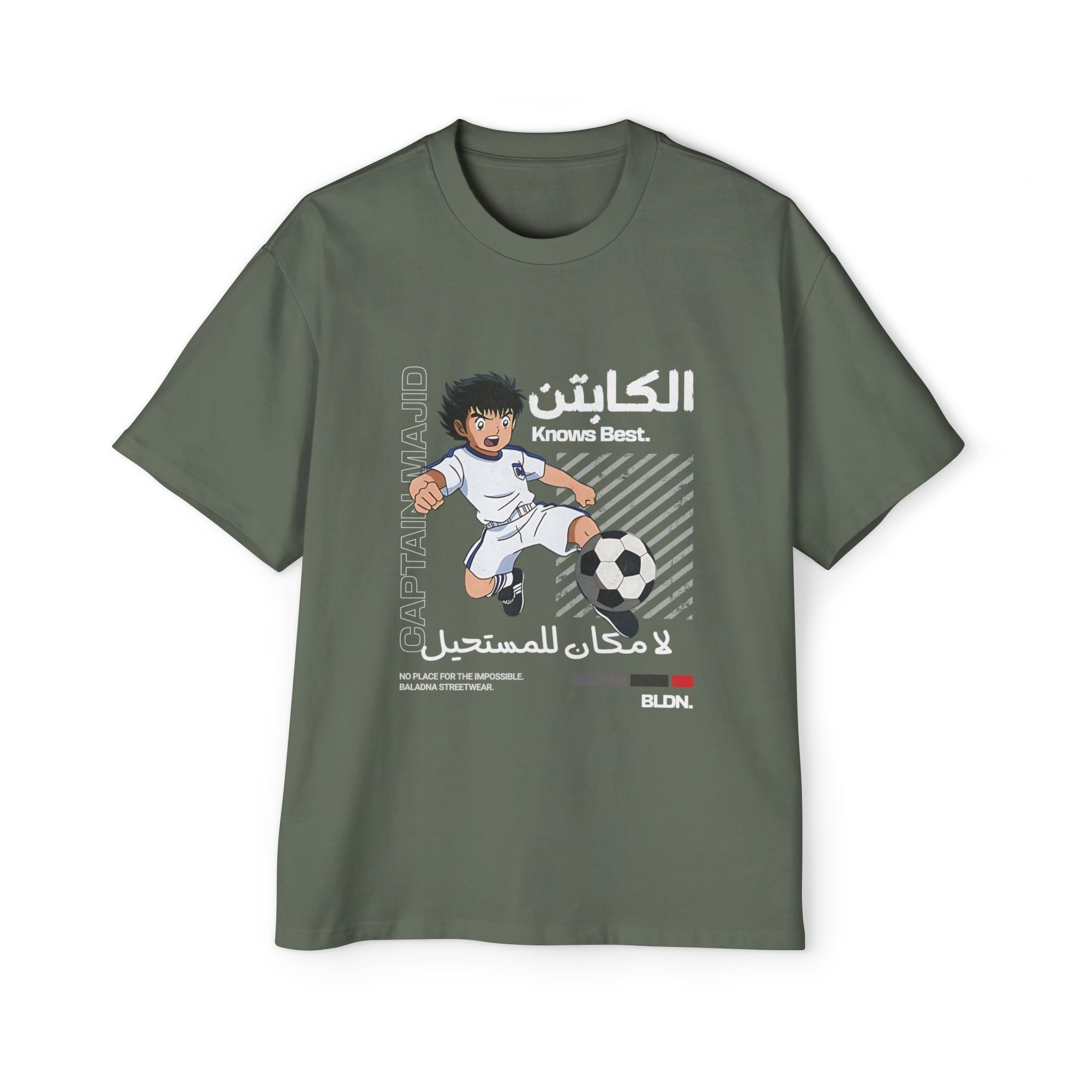 Captain Majid Throwback Oversized Tee