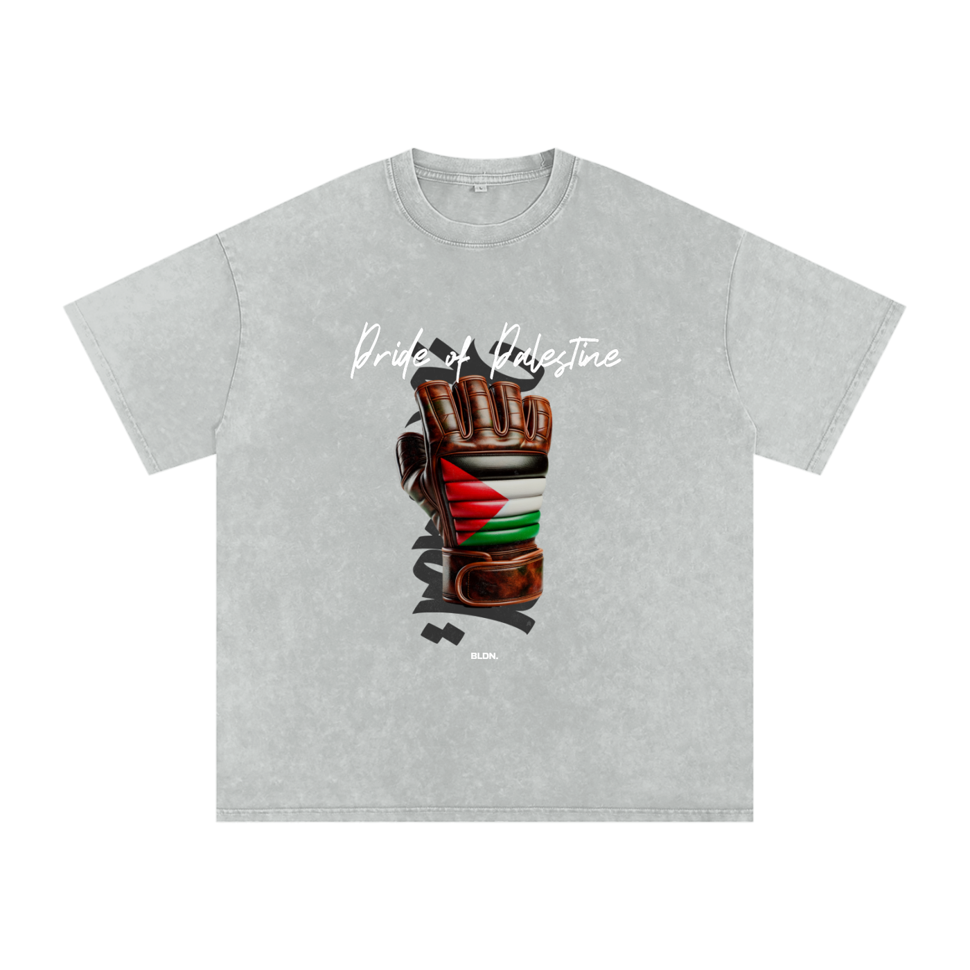 Pride of Palestine Front Flag tee - UFC 321 Edition