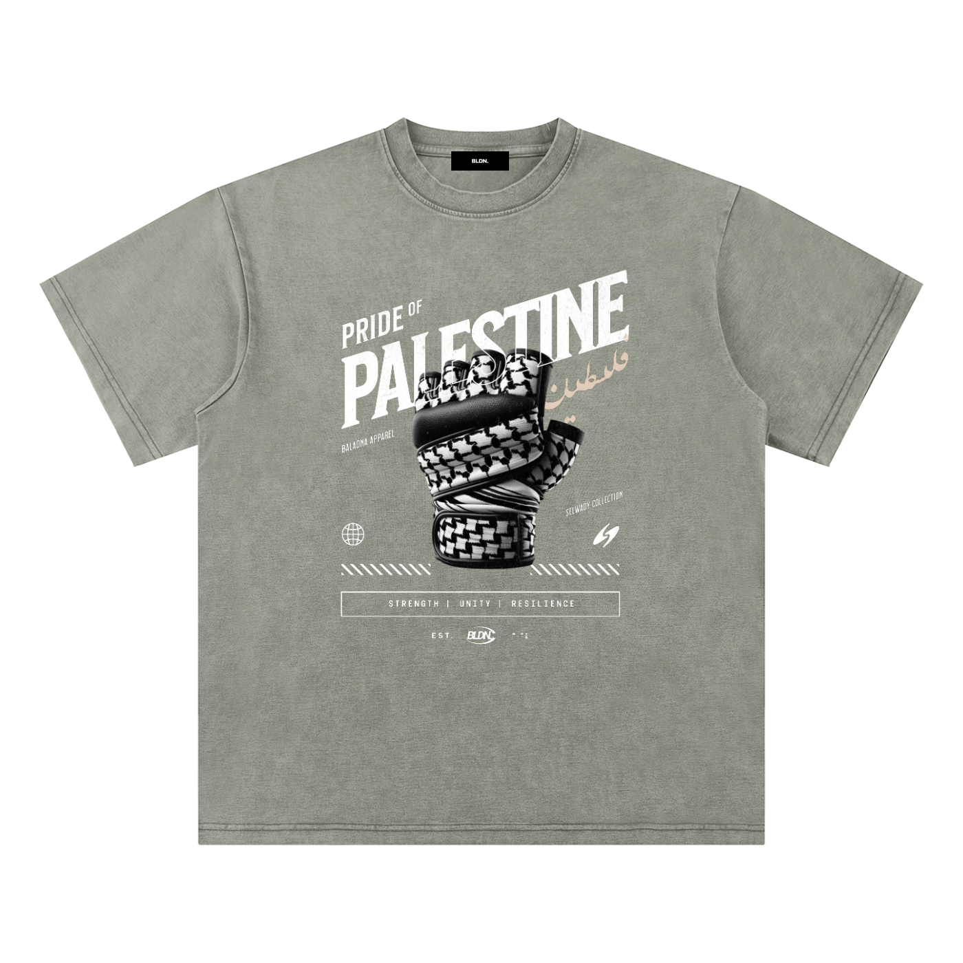 Pride of Palestine Keffiyeh - UFC Fight Night - London Edition
