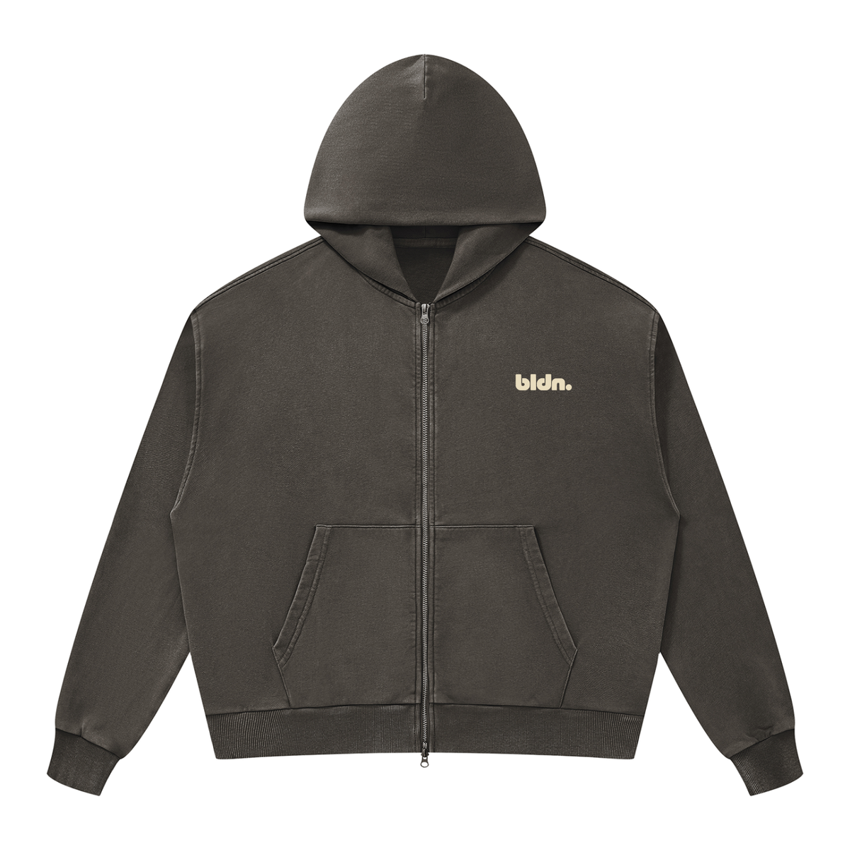 Los Angeles / لوس أنجلوس Boxy Full Zip Hoodie