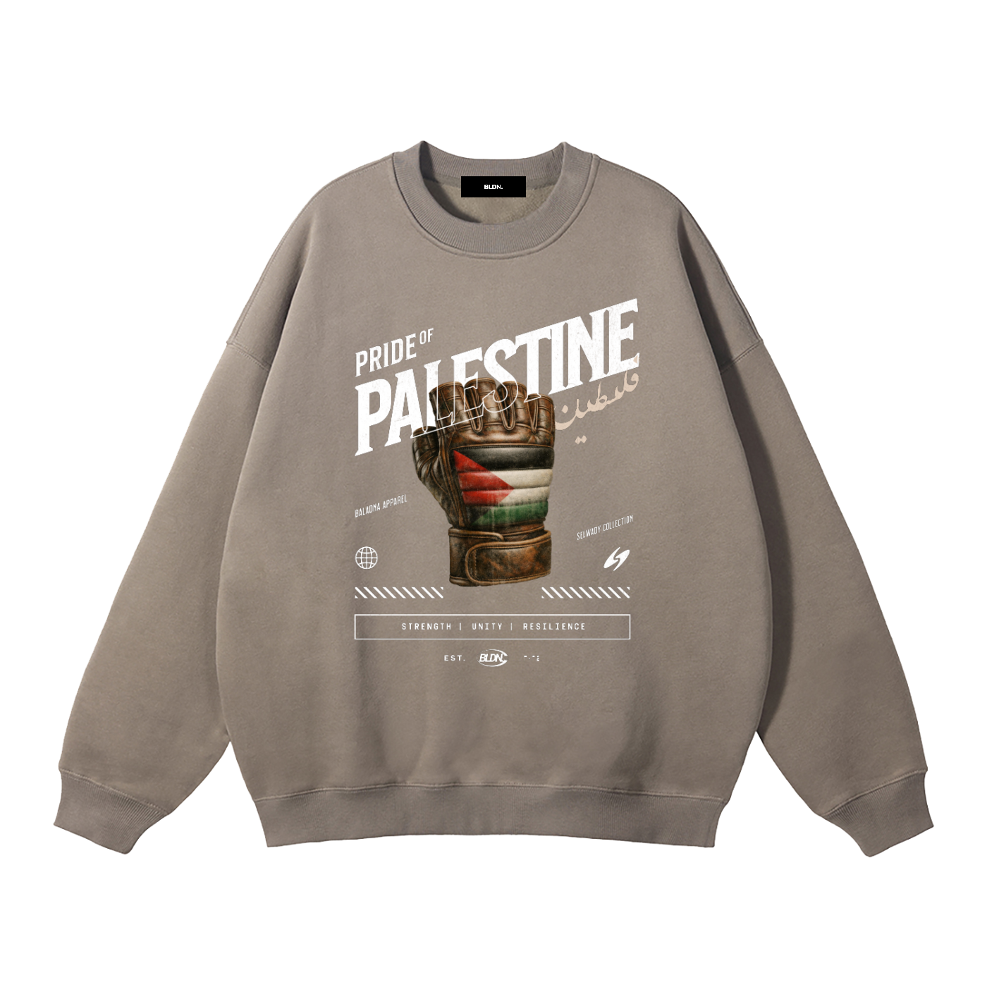 Pride of Palestine Sweatshirt - UFC Fight Night - London Edition