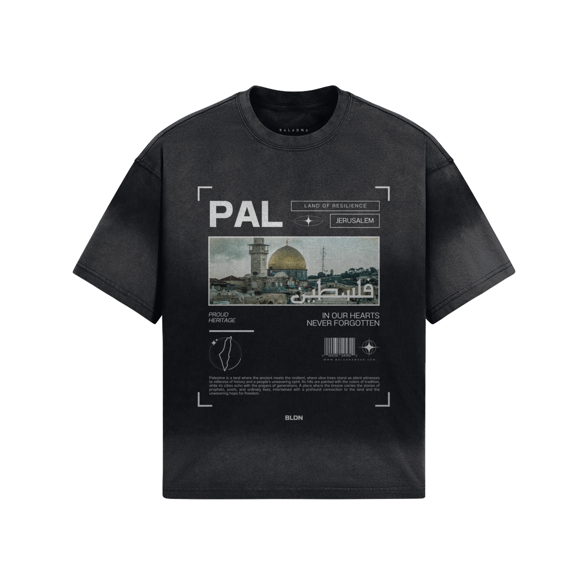 Palestine boxy fit t-shirt