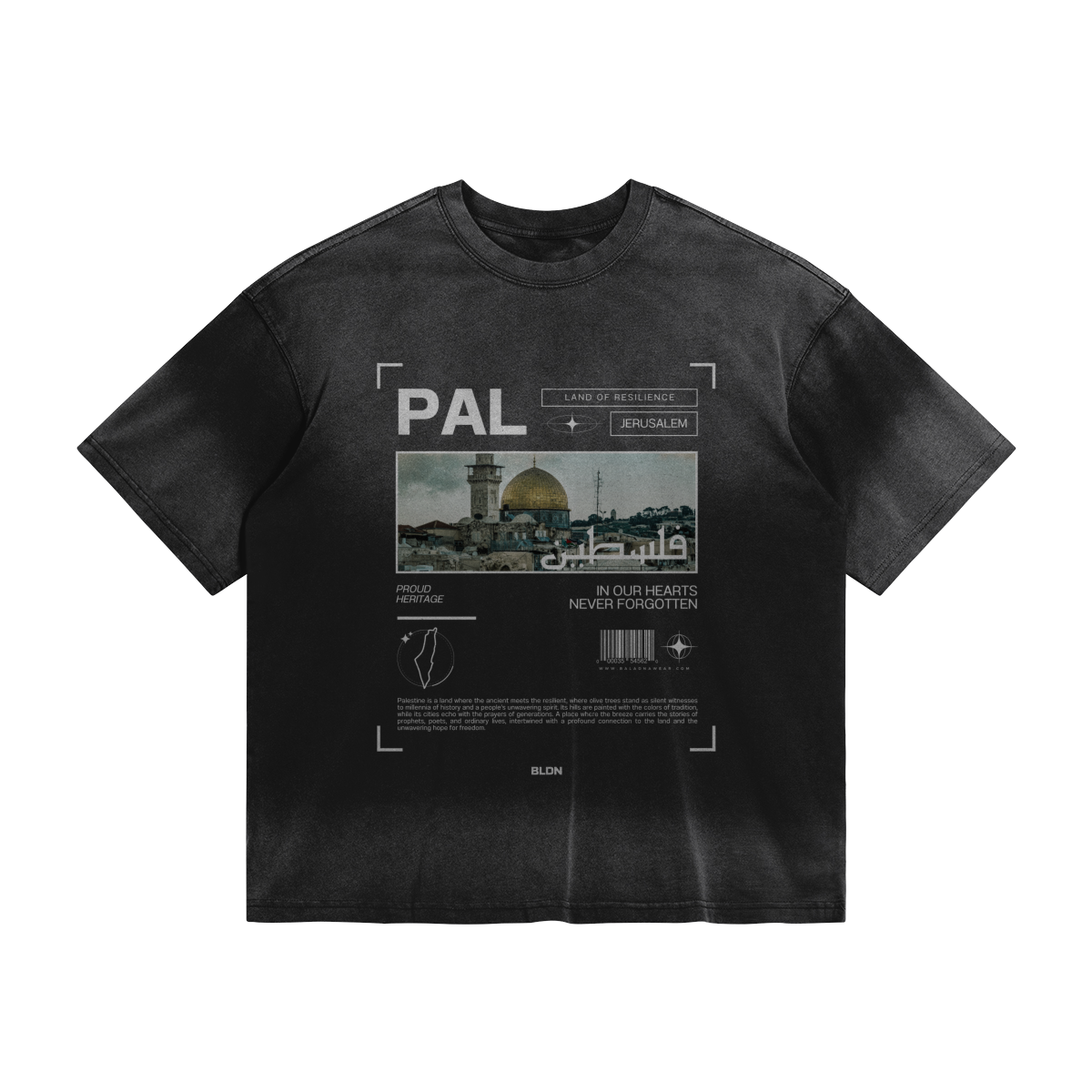 Palestine boxy fit t-shirt