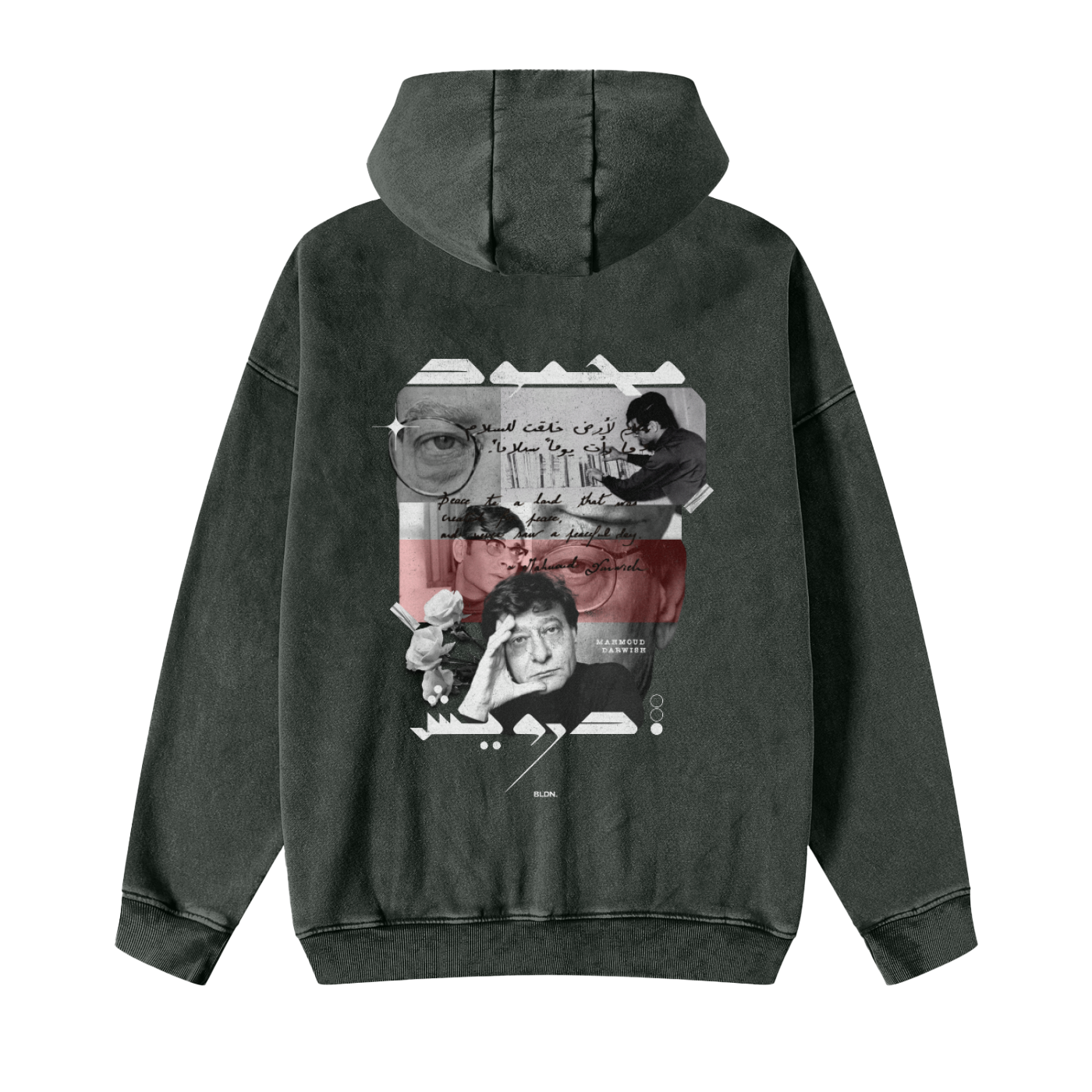 “On This Land” — Mahmoud Darwish Tribute Hoodie