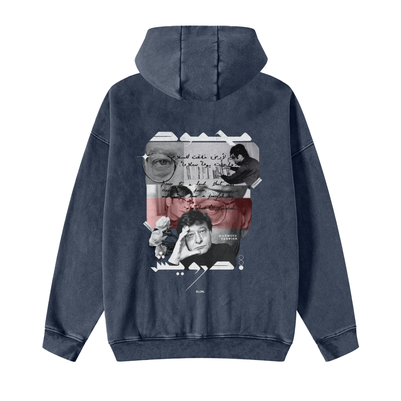 “On This Land” — Mahmoud Darwish Tribute Hoodie