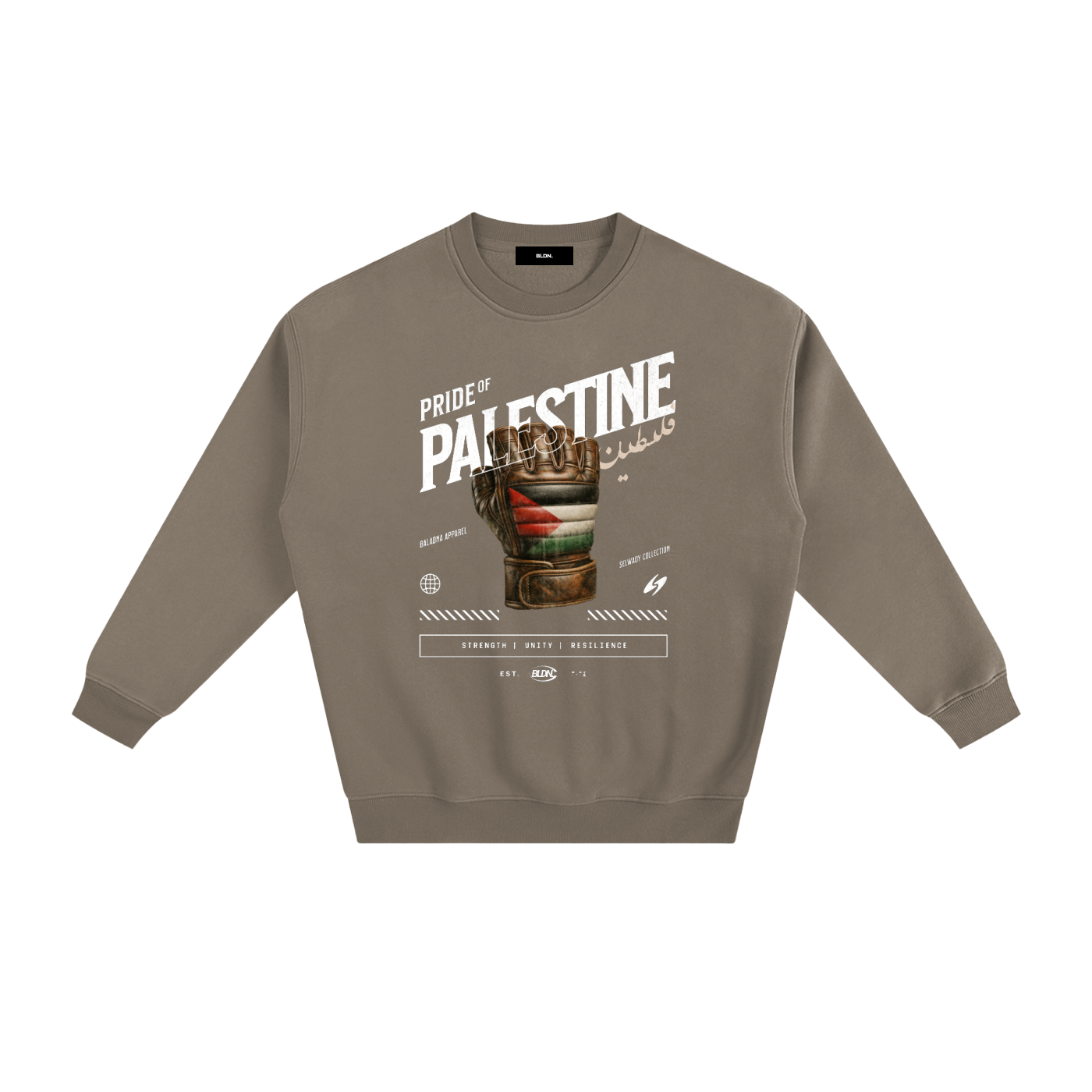 Pride of Palestine Sweatshirt - UFC Fight Night - London Edition