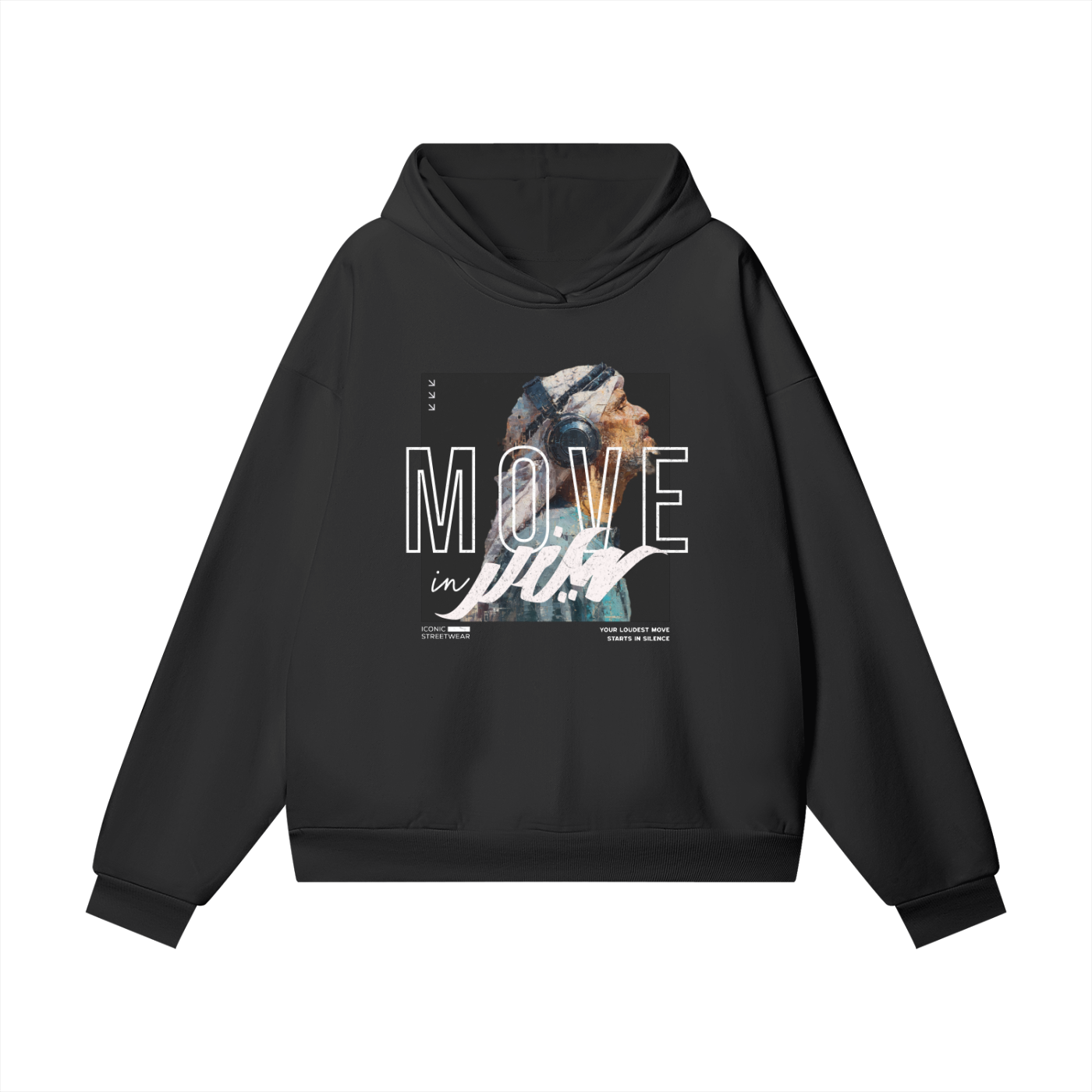 Move in Silence hoodie