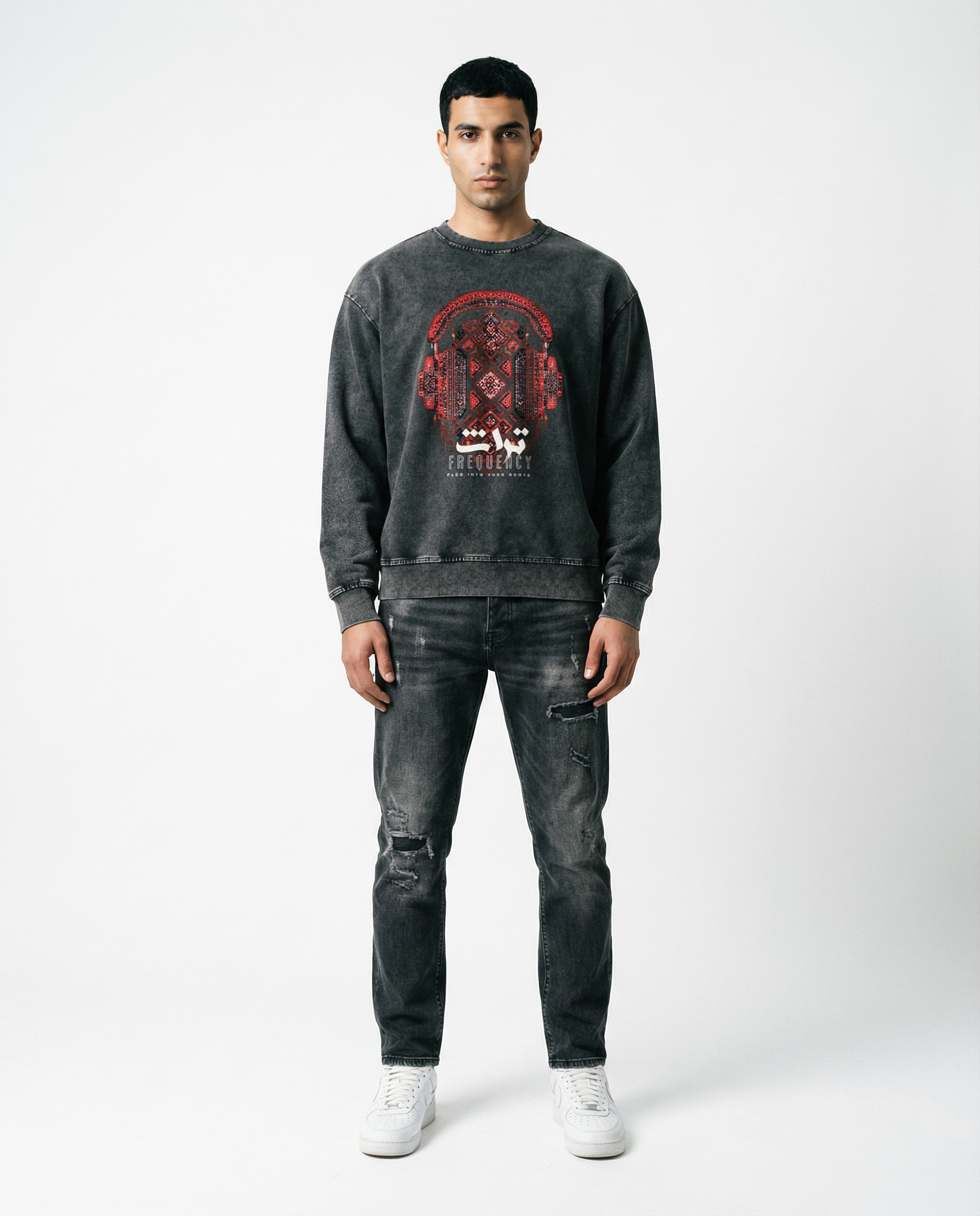 Cultural frequency sweatshirt