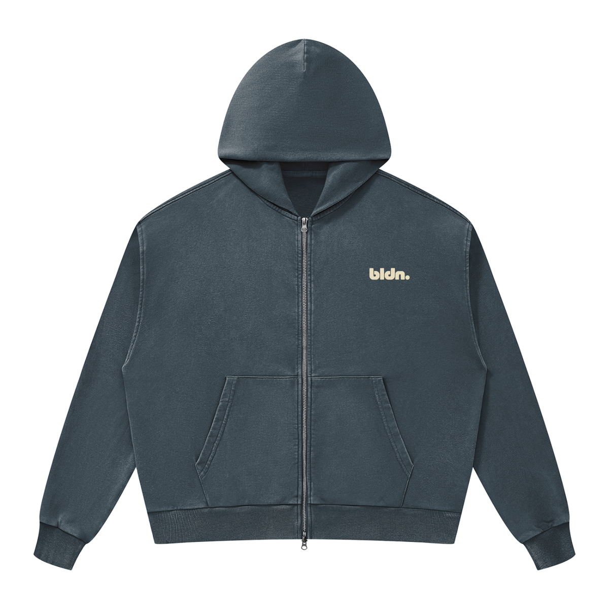 Los Angeles / لوس أنجلوس Boxy Full Zip Hoodie