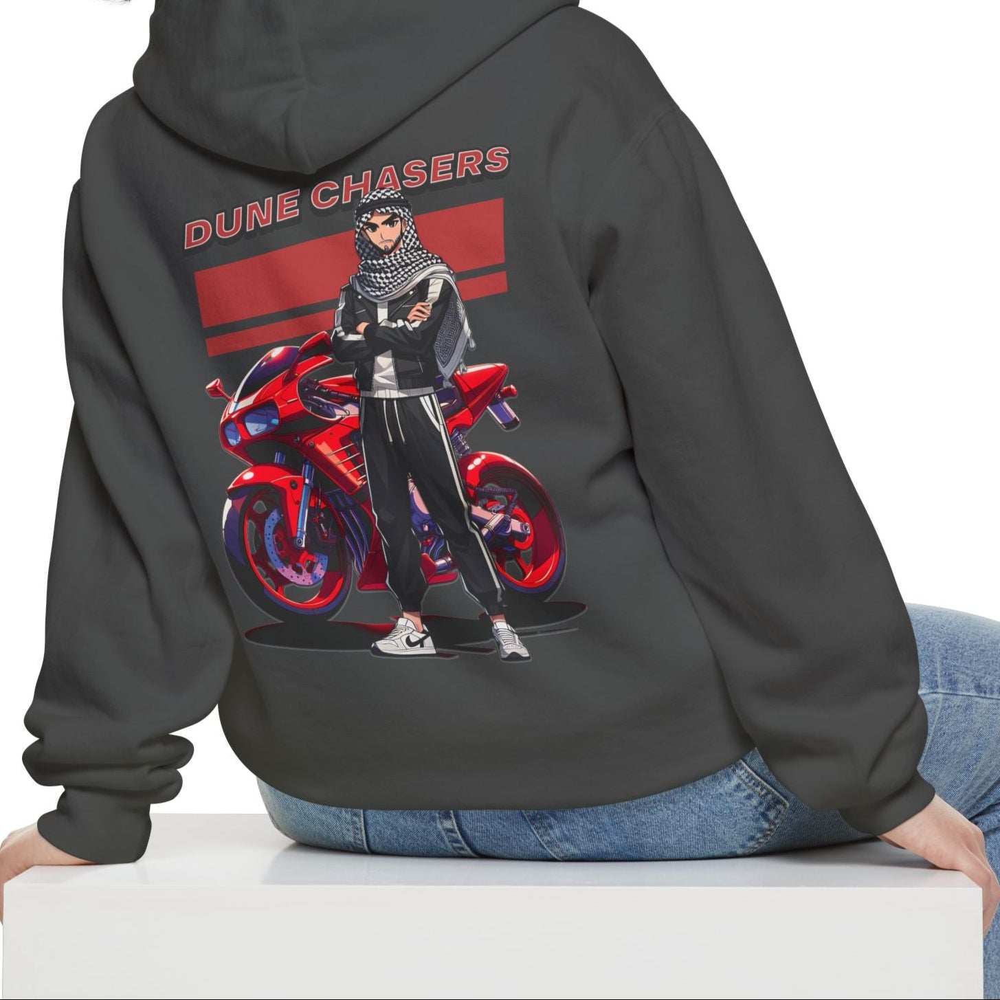 Dune chaser 4-cylinder hoodie