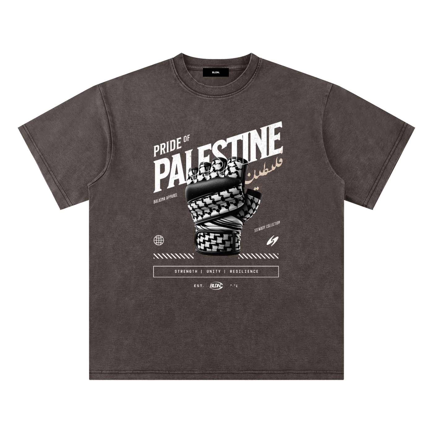 Pride of Palestine Keffiyeh - UFC Fight Night - London Edition