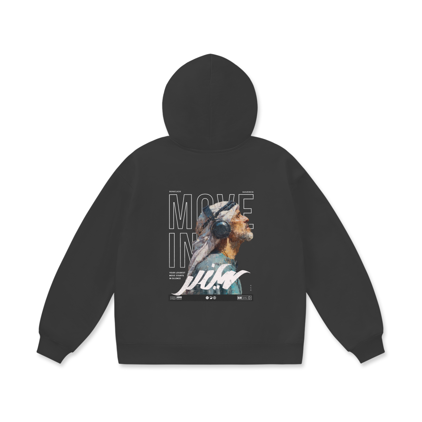 Move in Silence hoodie