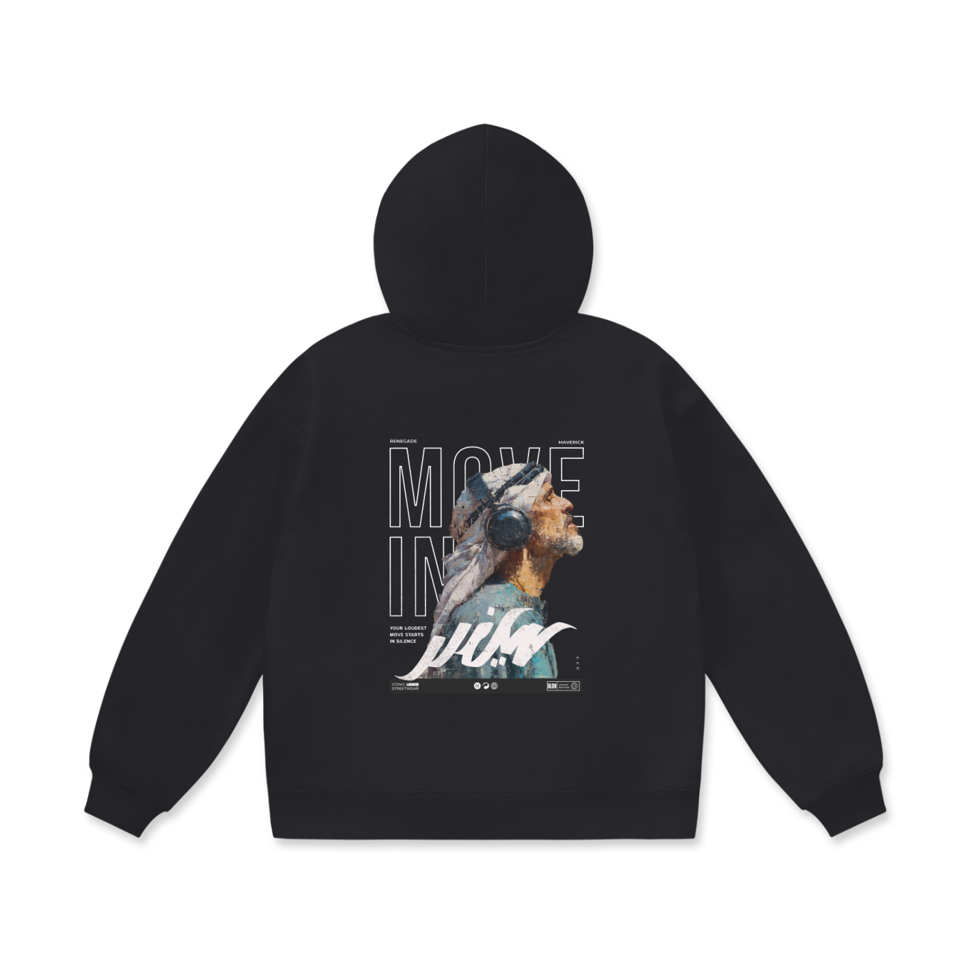 Move in Silence hoodie