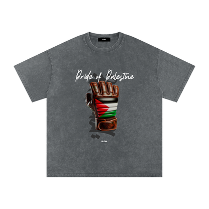 Pride of Palestine Front Flag tee - UFC 321 Edition