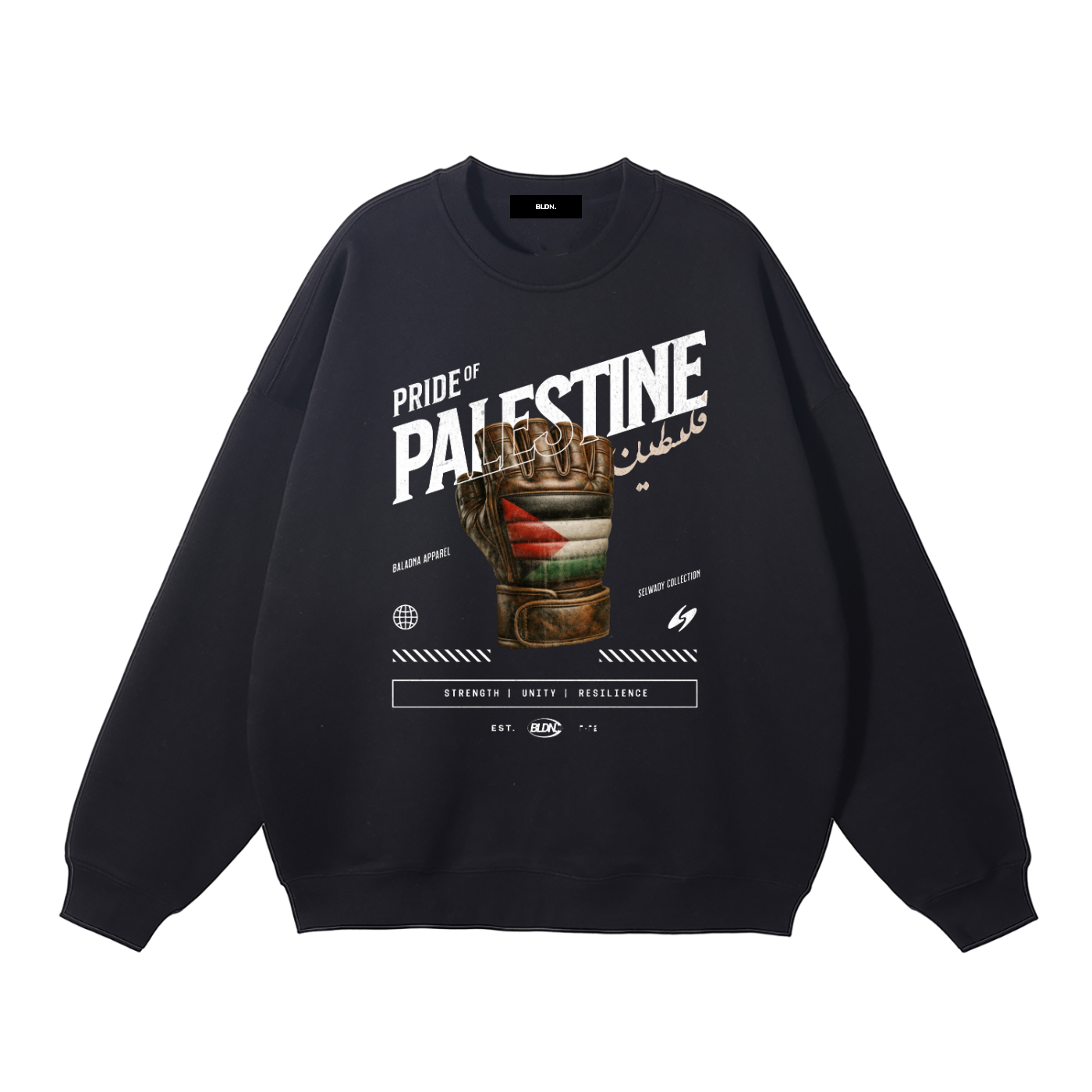 Pride of Palestine Sweatshirt - UFC Fight Night - London Edition