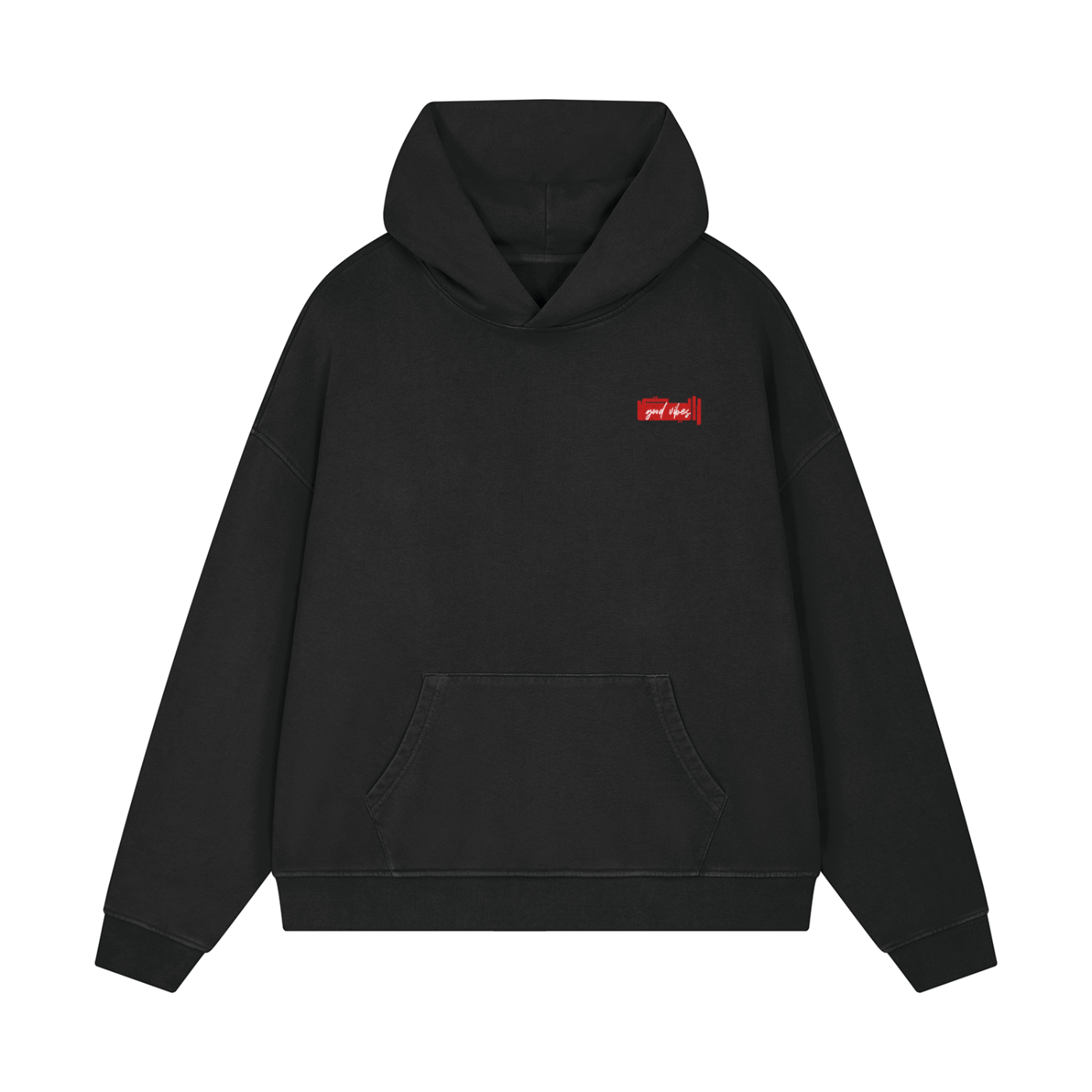 RAIQ (رايق) vintage washed boxy hoodie