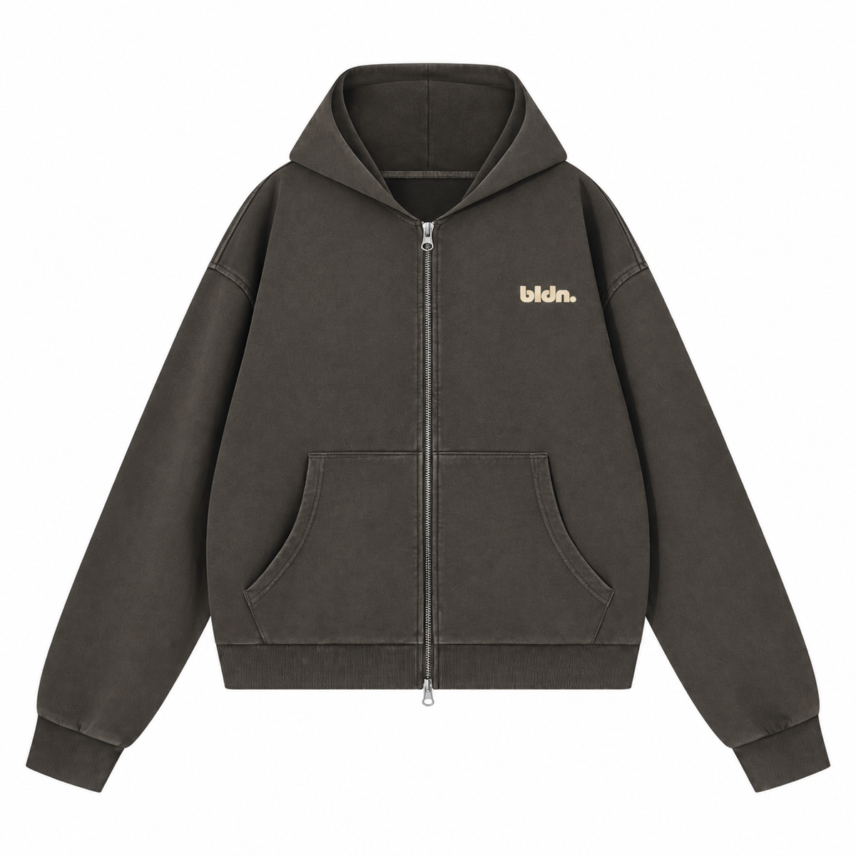 Los Angeles / لوس أنجلوس Boxy Full Zip Hoodie