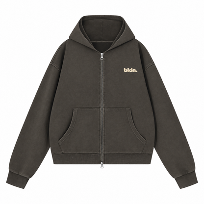 Los Angeles / لوس أنجلوس Boxy Full Zip Hoodie