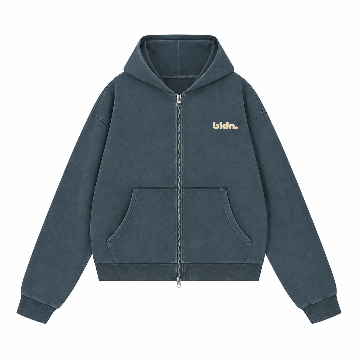 Los Angeles / لوس أنجلوس Boxy Full Zip Hoodie