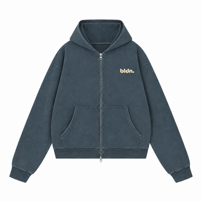 Los Angeles / لوس أنجلوس Boxy Full Zip Hoodie