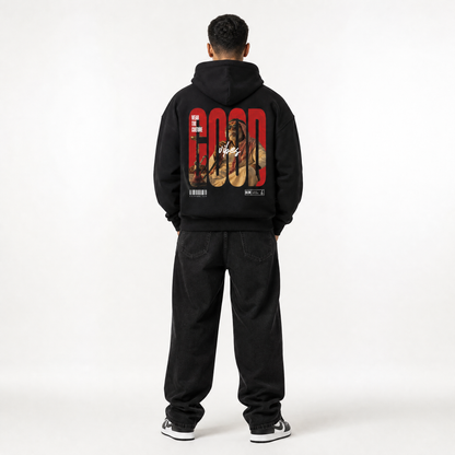RAIQ (رايق) vintage washed boxy hoodie