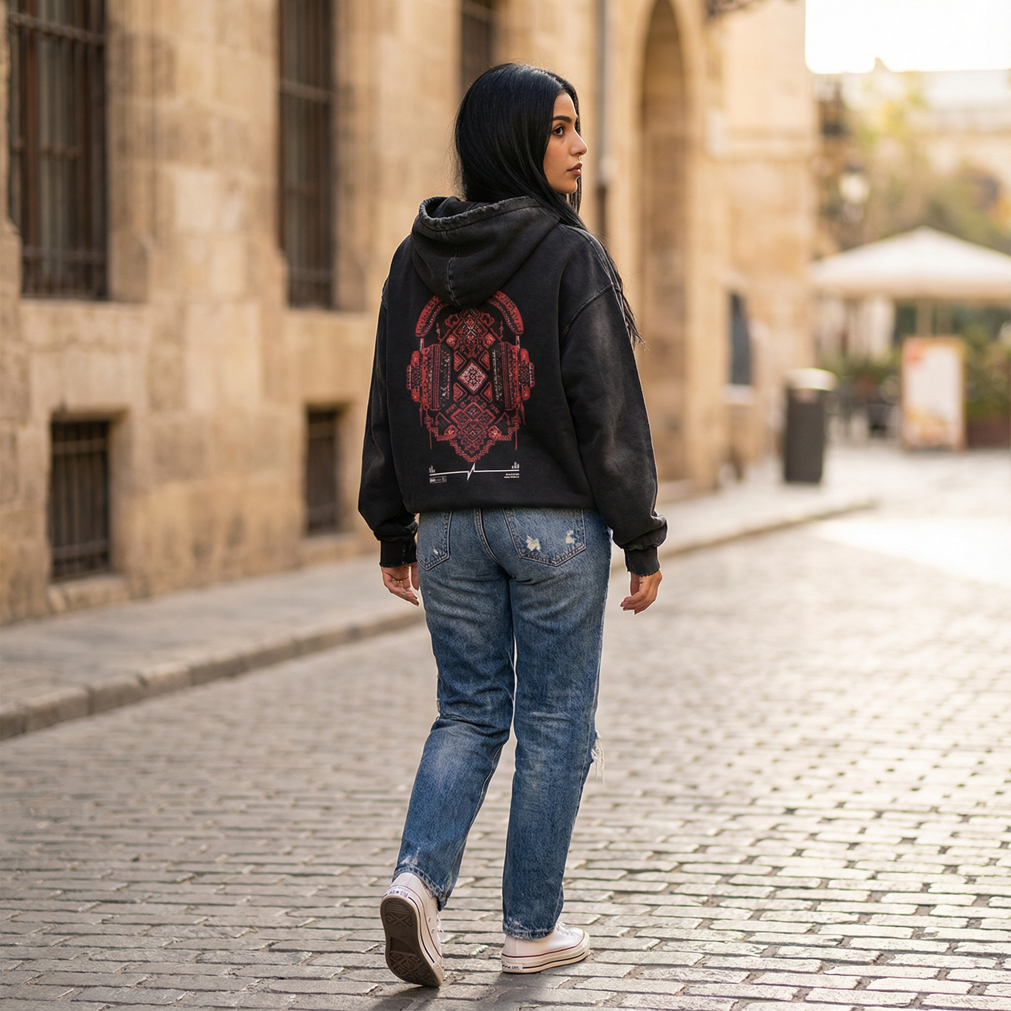 Cultural frequency hoodie