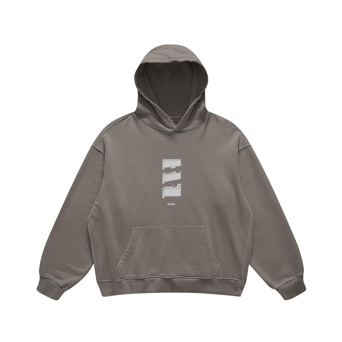 Embroidered hungry, tired, sleepy hoodie