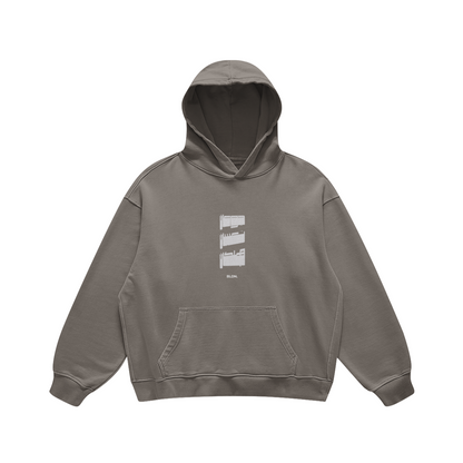Embroidered hungry, tired, sleepy hoodie