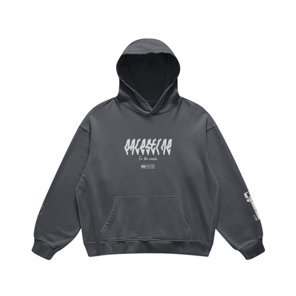 Palestine map vinyl lettering hoodie