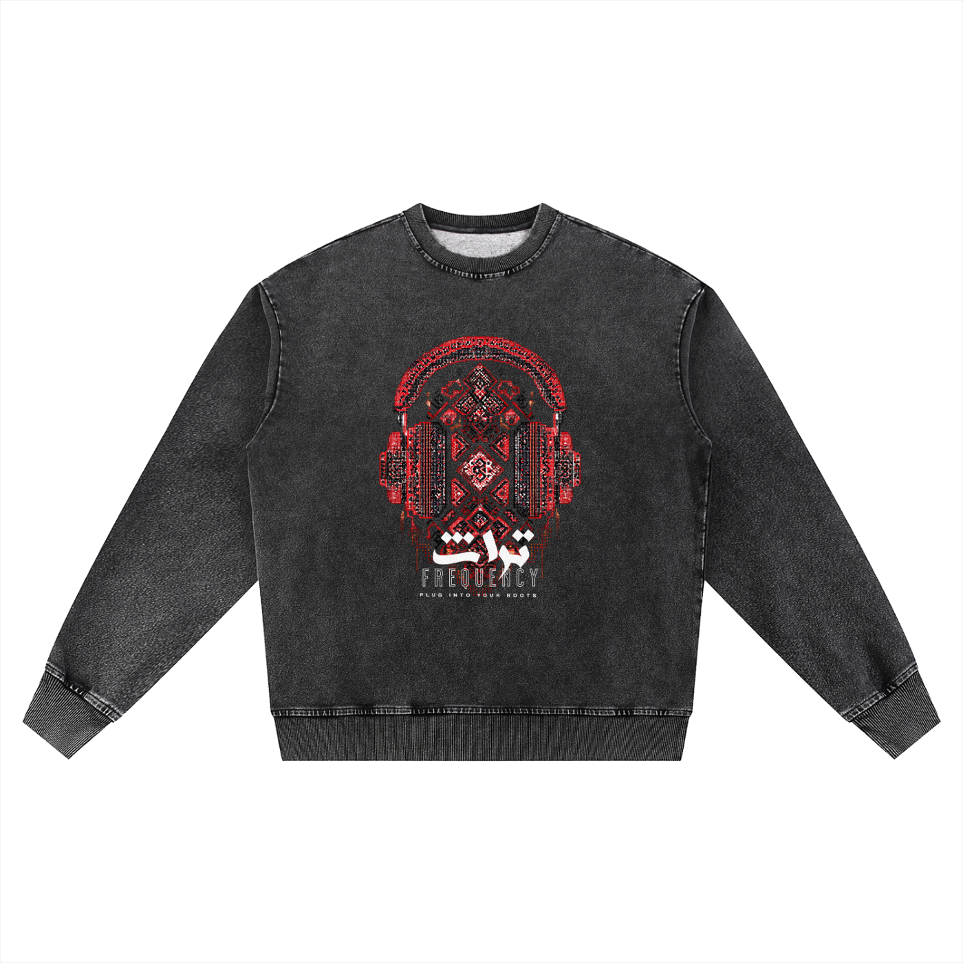 Cultural frequency sweatshirt