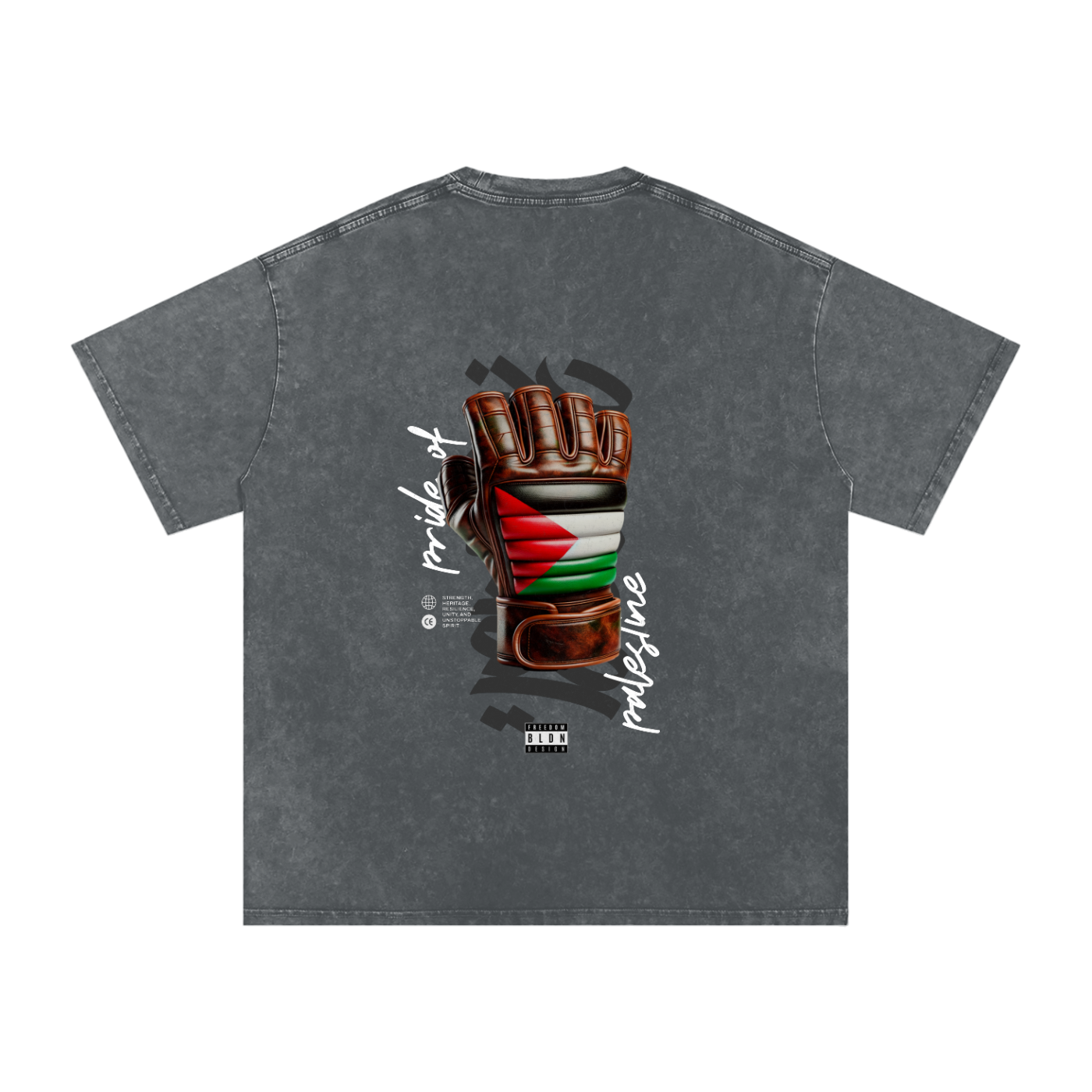Pride of Palestine Flag tee - UFC 321 Edition