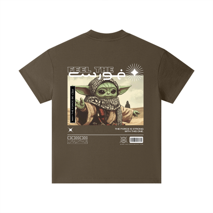 Yoda feel the force (فورس) kids tee
