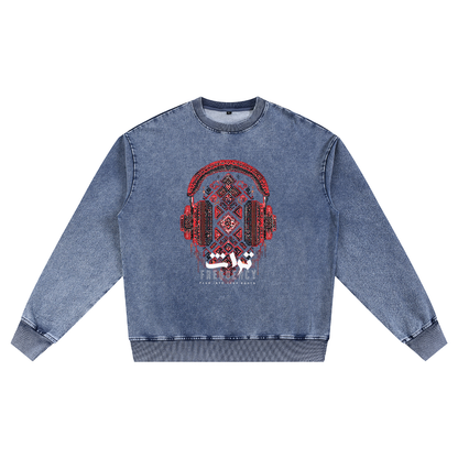 Cultural frequency sweatshirt