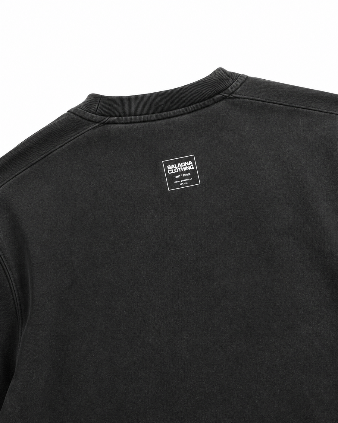 Morally فليكسبل Vintage Wash Crewneck