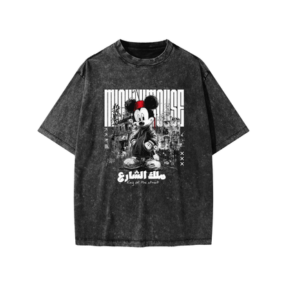 King of the Street snow washed kids t-shirt