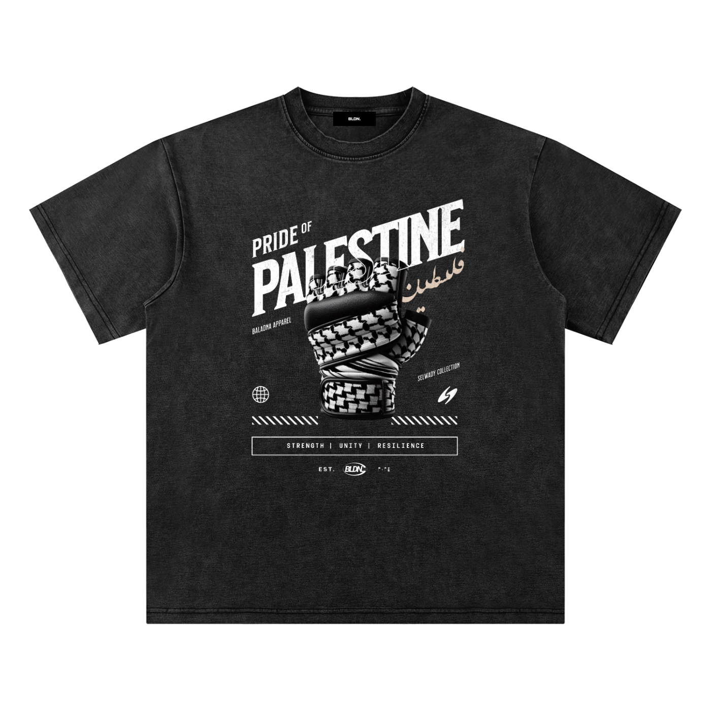Pride of Palestine Keffiyeh - UFC Fight Night - London Edition