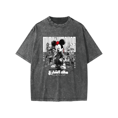 King of the Street snow washed kids t-shirt