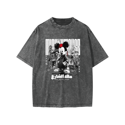 King of the Street snow washed kids t-shirt