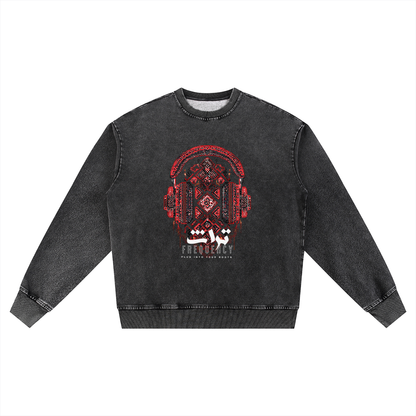 Cultural frequency sweatshirt