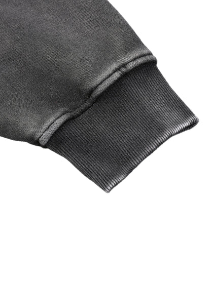 Born dangerous snow wash hoodie