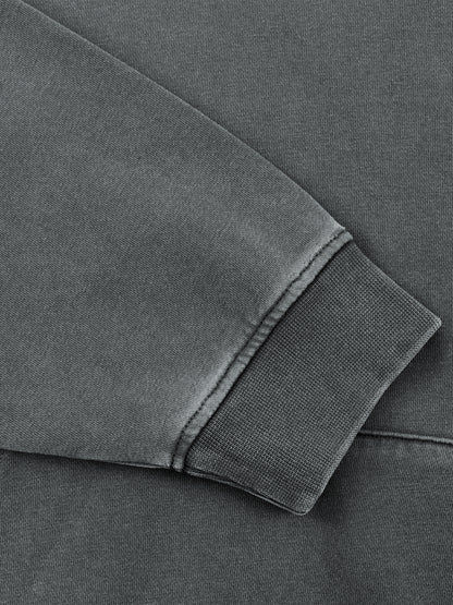 RAIQ (رايق) vintage washed boxy hoodie